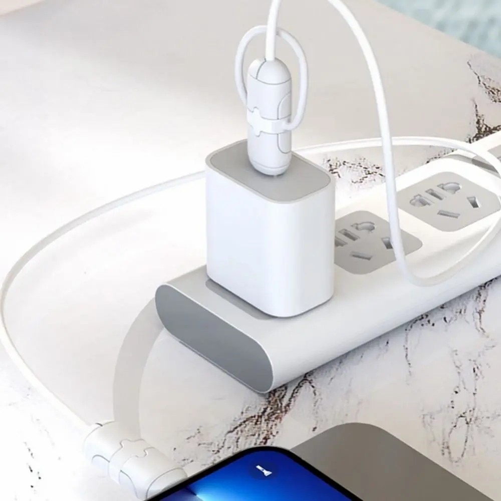 Kabelbeskyttelse til USB-C til Lightning-kabel sort