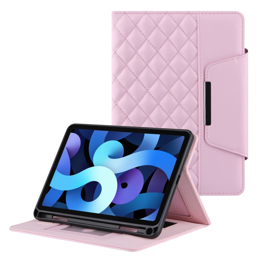Cover iPad 10.2 8th Gen (2020) Quilted lyserød