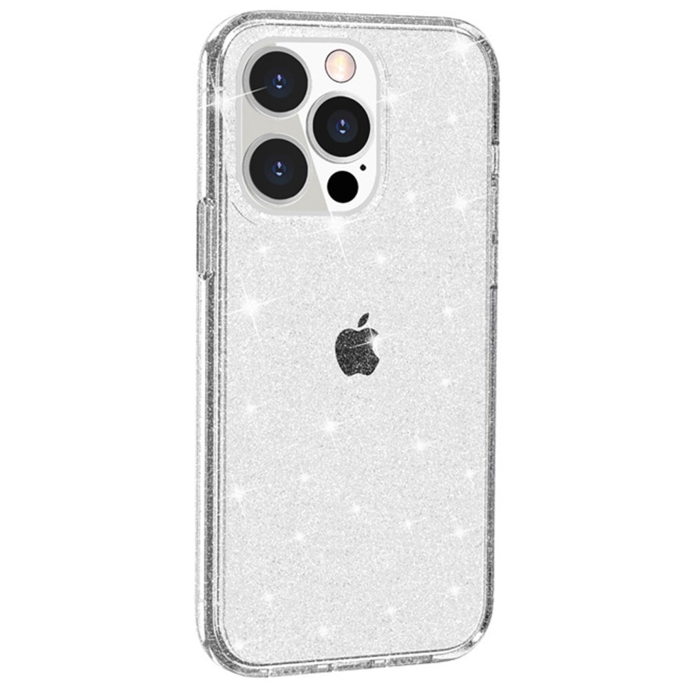 Liquid Glitter Case iPhone 15 Pro Max gennemsigtig