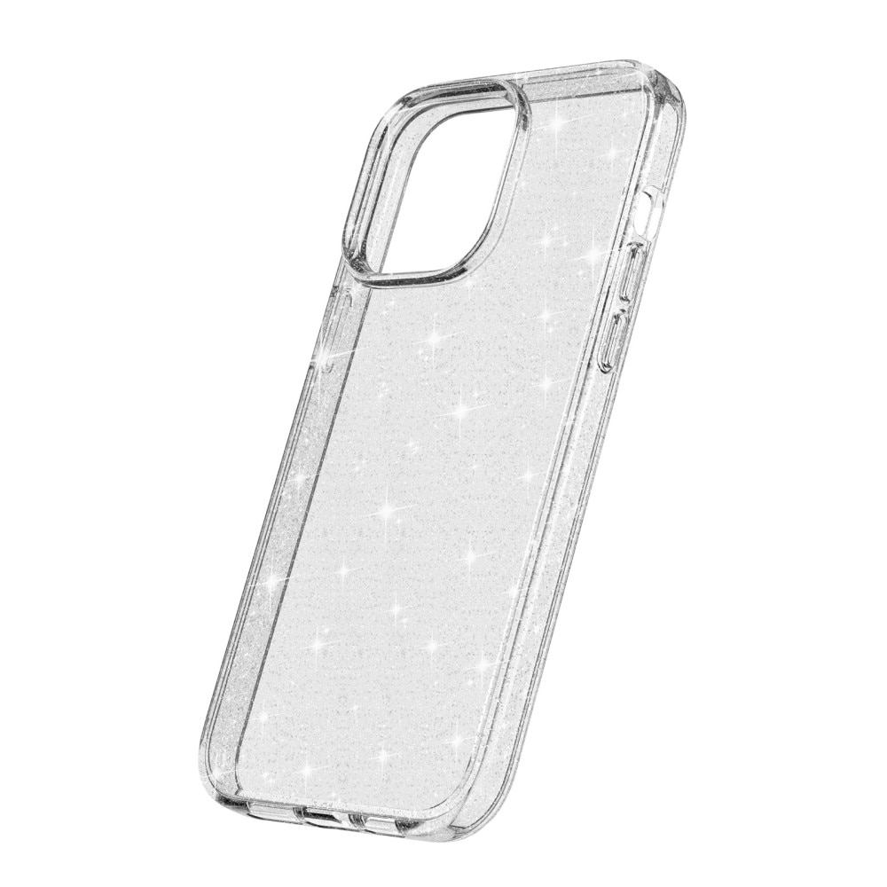 Liquid Glitter Case iPhone 15 Pro Max gennemsigtig