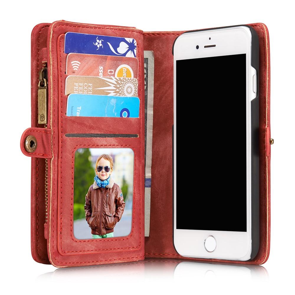 Multi-slot Mobiltaske iPhone SE (2020) rød