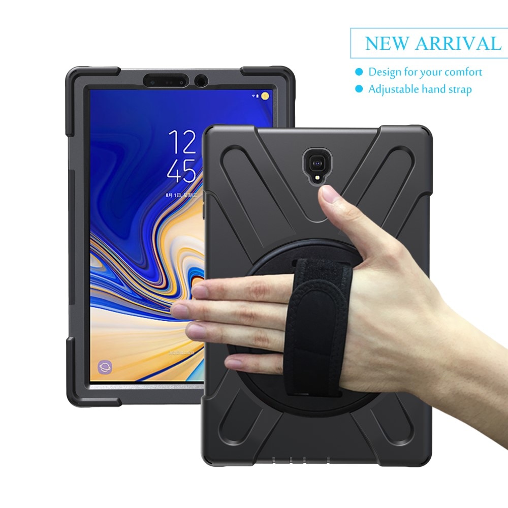 Stødsikker Hybridcover Samsung Galaxy Tab S4 10.5 sort