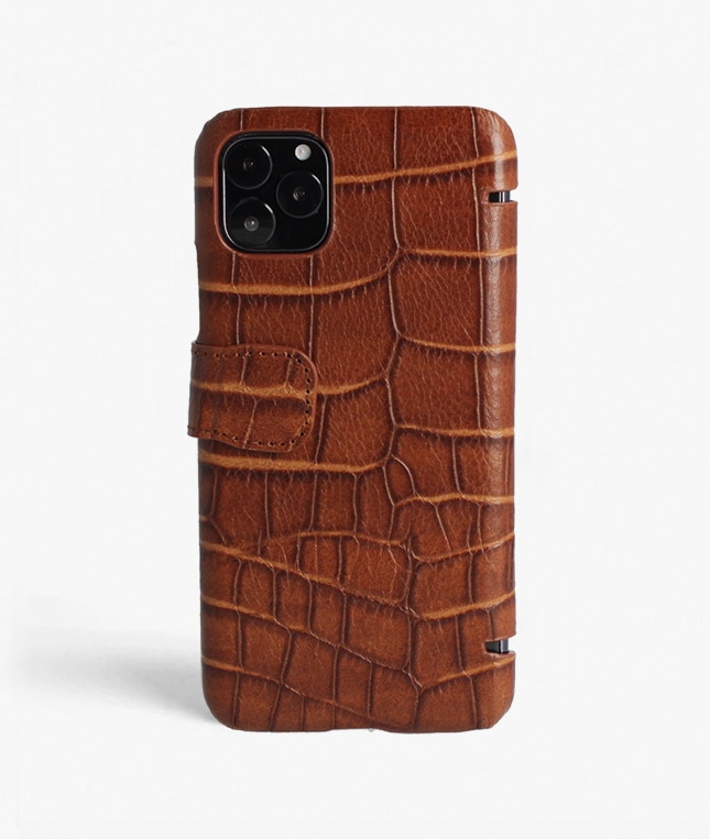 Pungetui iPhone 11 Pro Max Lizard Cognac