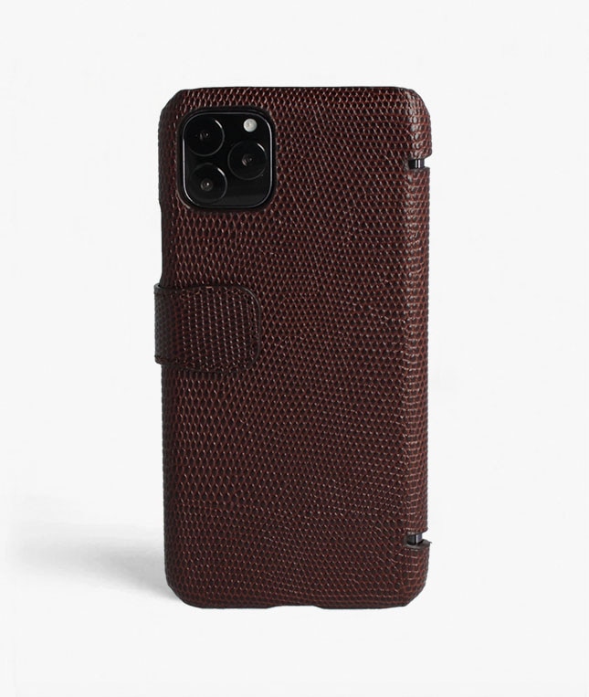 Pungetui iPhone 11 Pro Max Lizard Brown