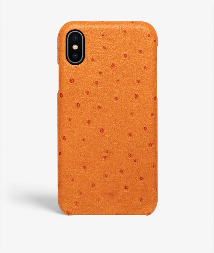 Cover iPhone X/XS Ostrich Orange