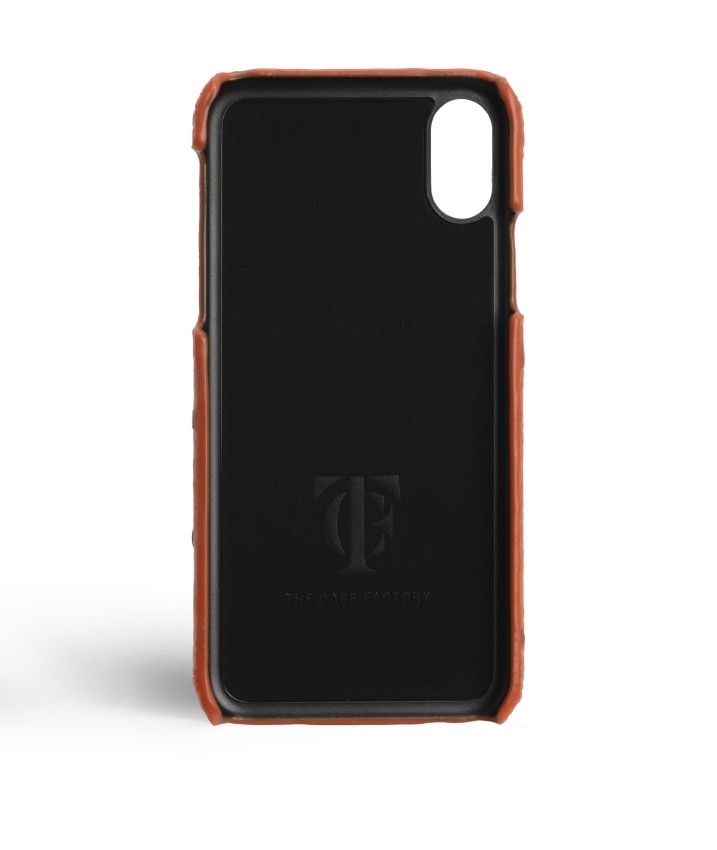 Cover iPhone X/XS Ostrich Orange