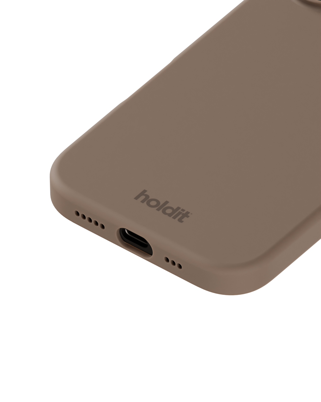 Cover Silikone iPhone 16 Mocha Brown