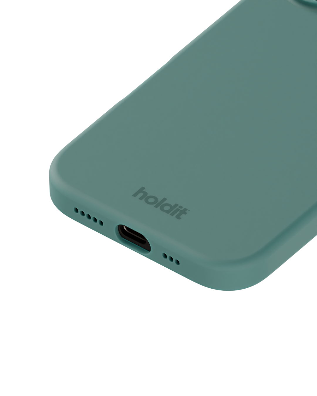 Cover Silikone iPhone 16 Moss Green