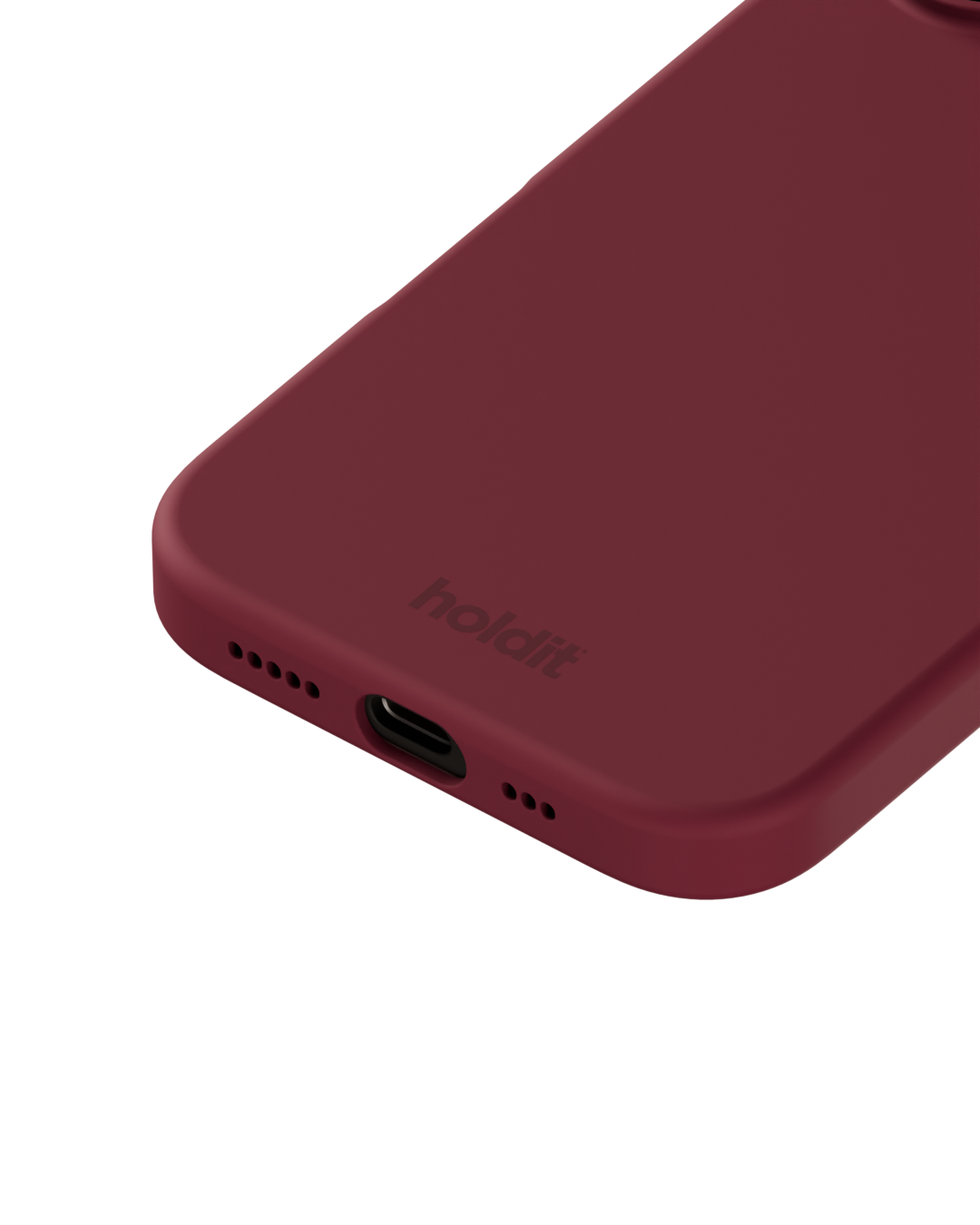 Cover Silikone iPhone 16 Red Velvet