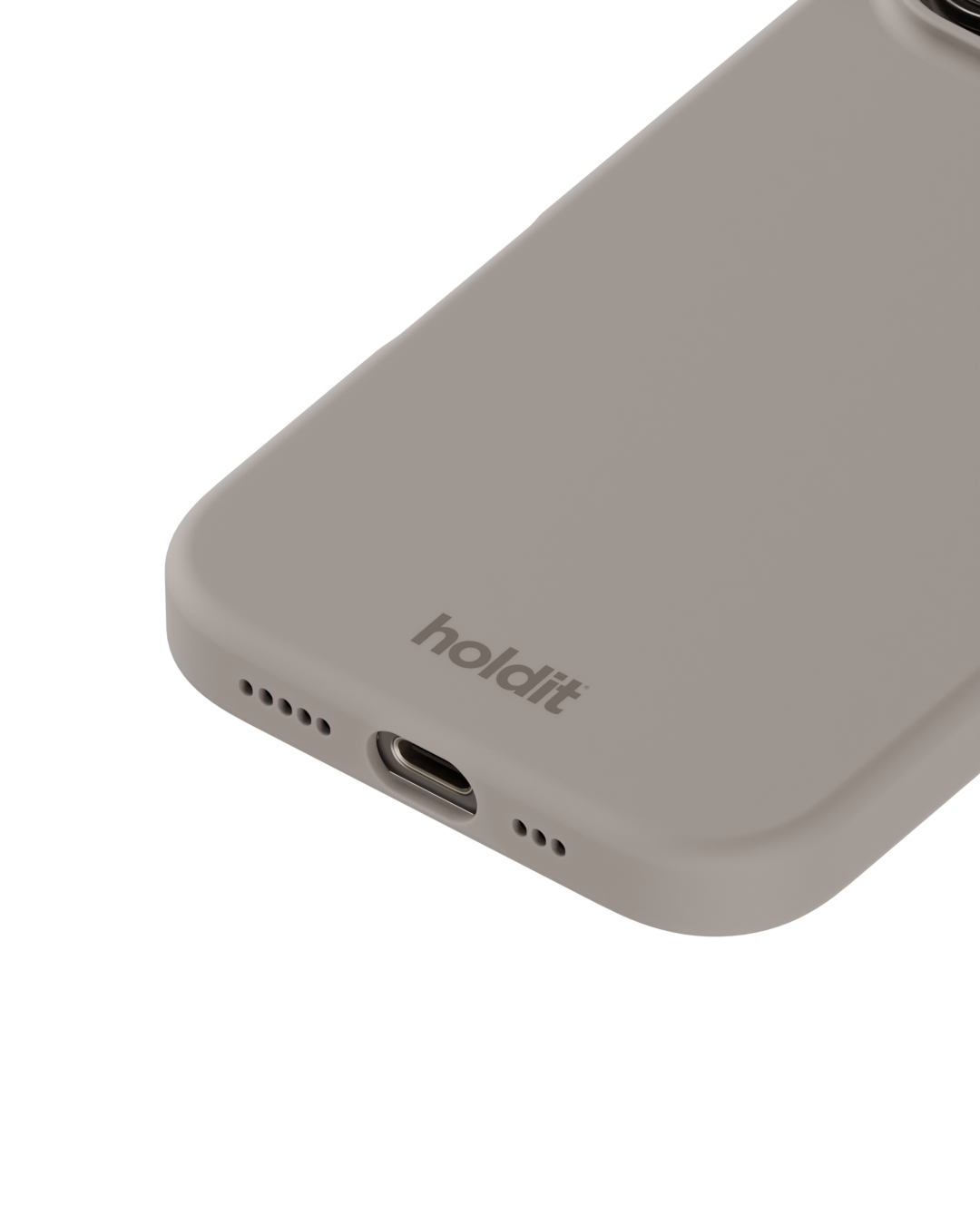 Cover Silikone iPhone 16 Pro Taupe