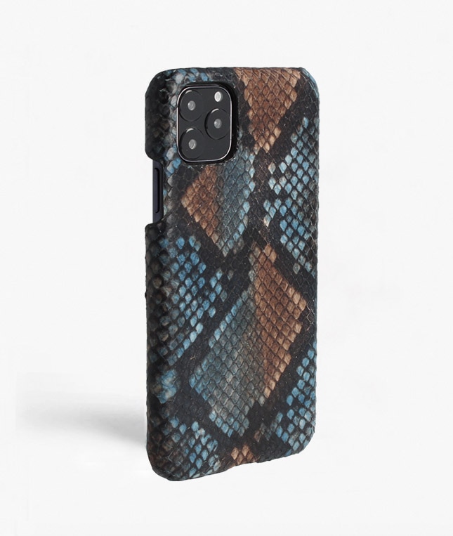 Cover iPhone 11 Pro Max Python Multicolor Sunset Blue