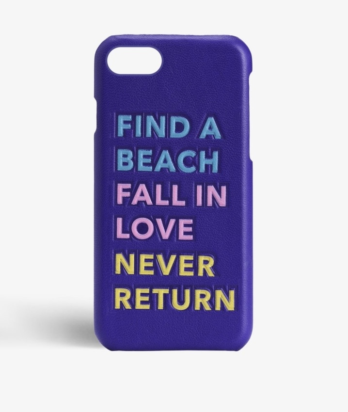 Cover iPhone 8 Find a Beach Purple