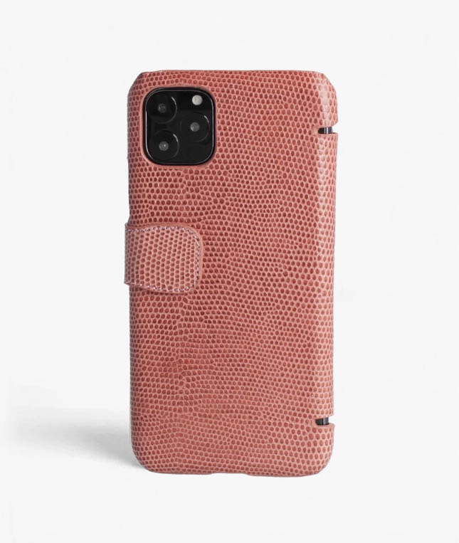 Pungetui iPhone 11 Pro Max Lizard Rosa Antico