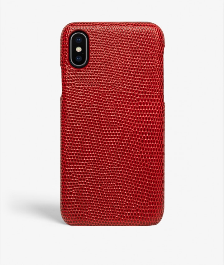 Cover iPhone Xs Max Lizard Rød