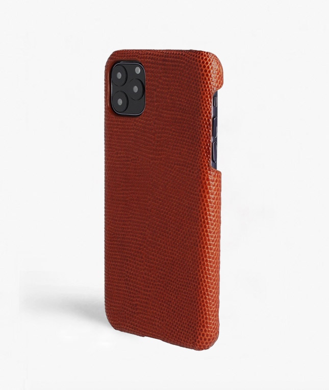 Cover iPhone 11 Pro Max Lizard Lyserød