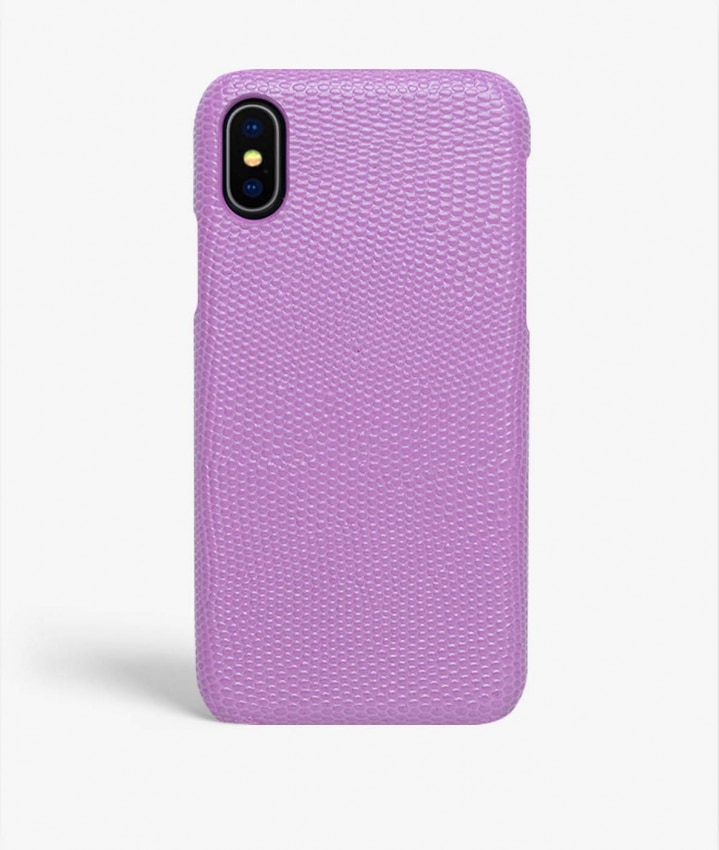 Cover iPhone Xs Max Lizard Violet