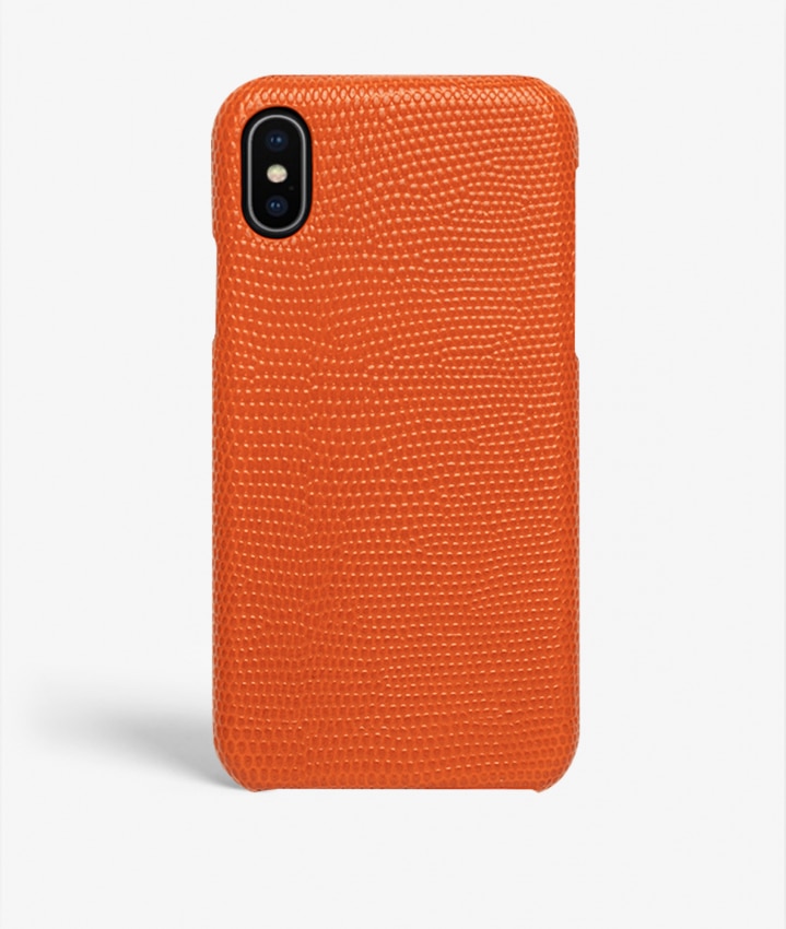 Cover iPhone X/XS Lizard Orange