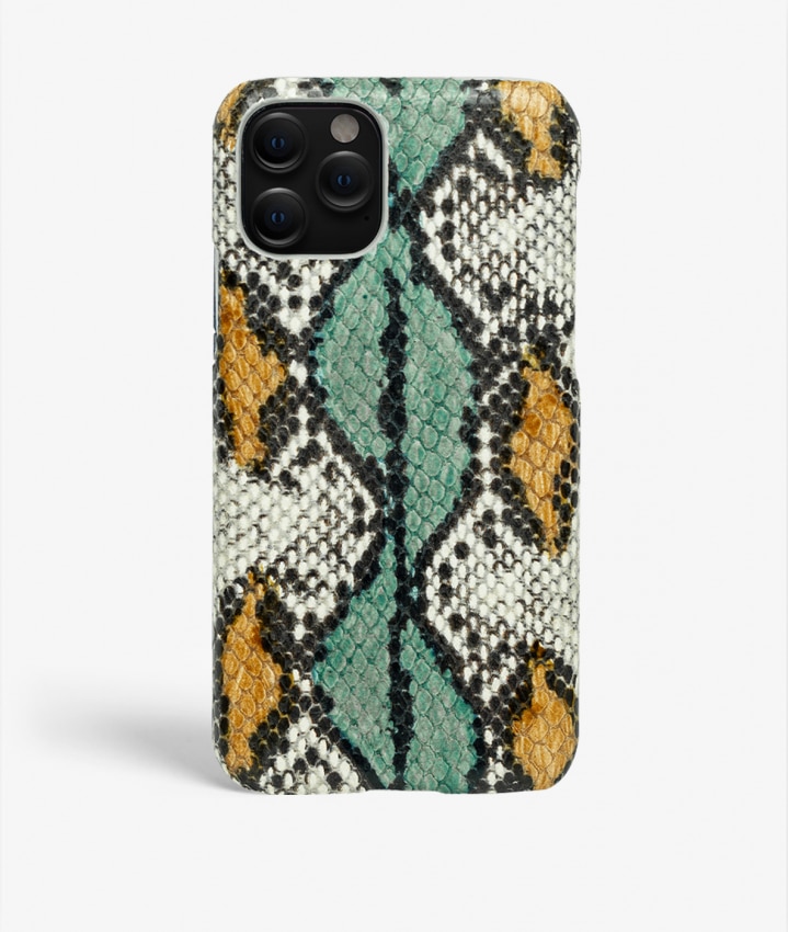 Cover iPhone 11 Pro Max Snake Aqua/Ocra