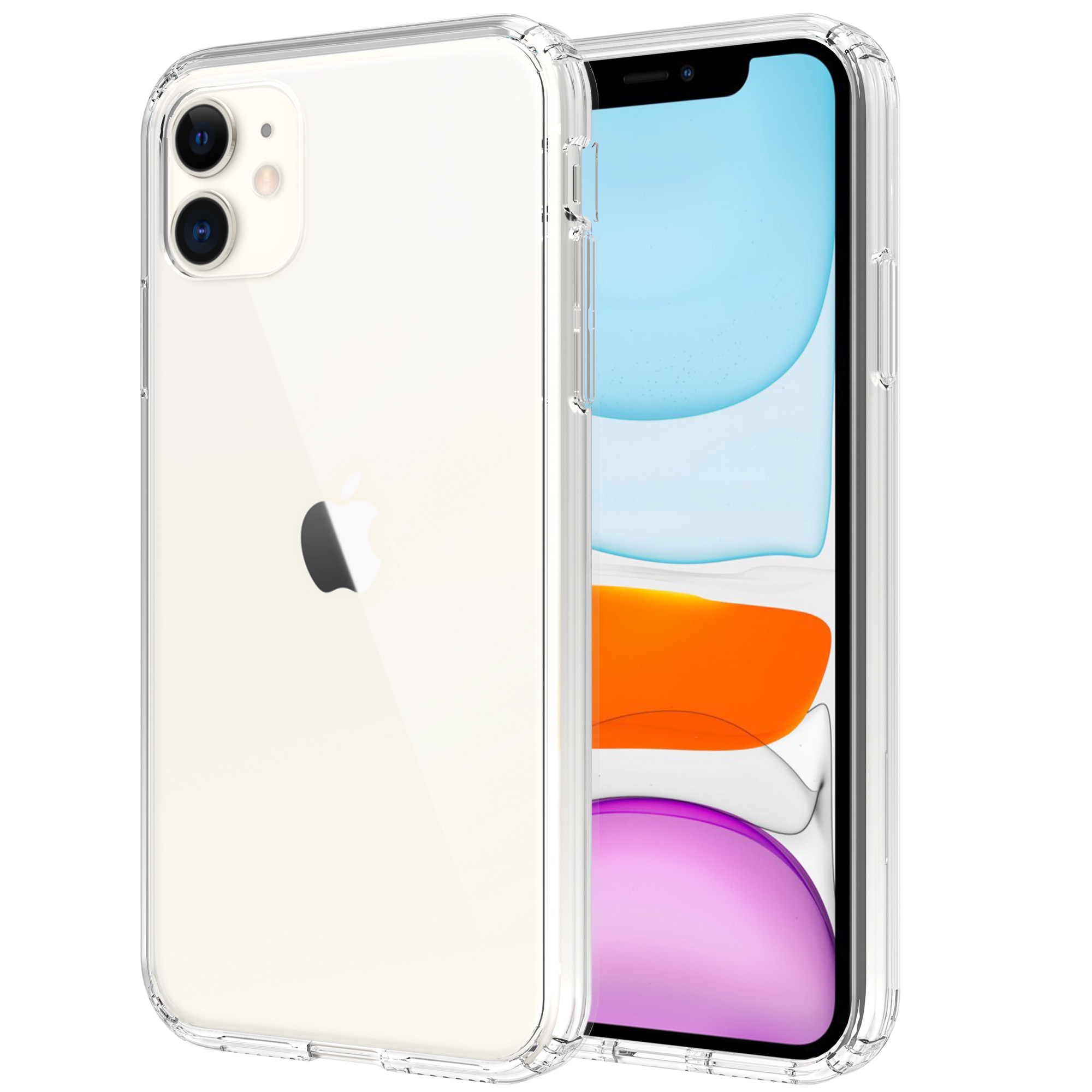 Hybridcover iPhone 11 gennemsigtig