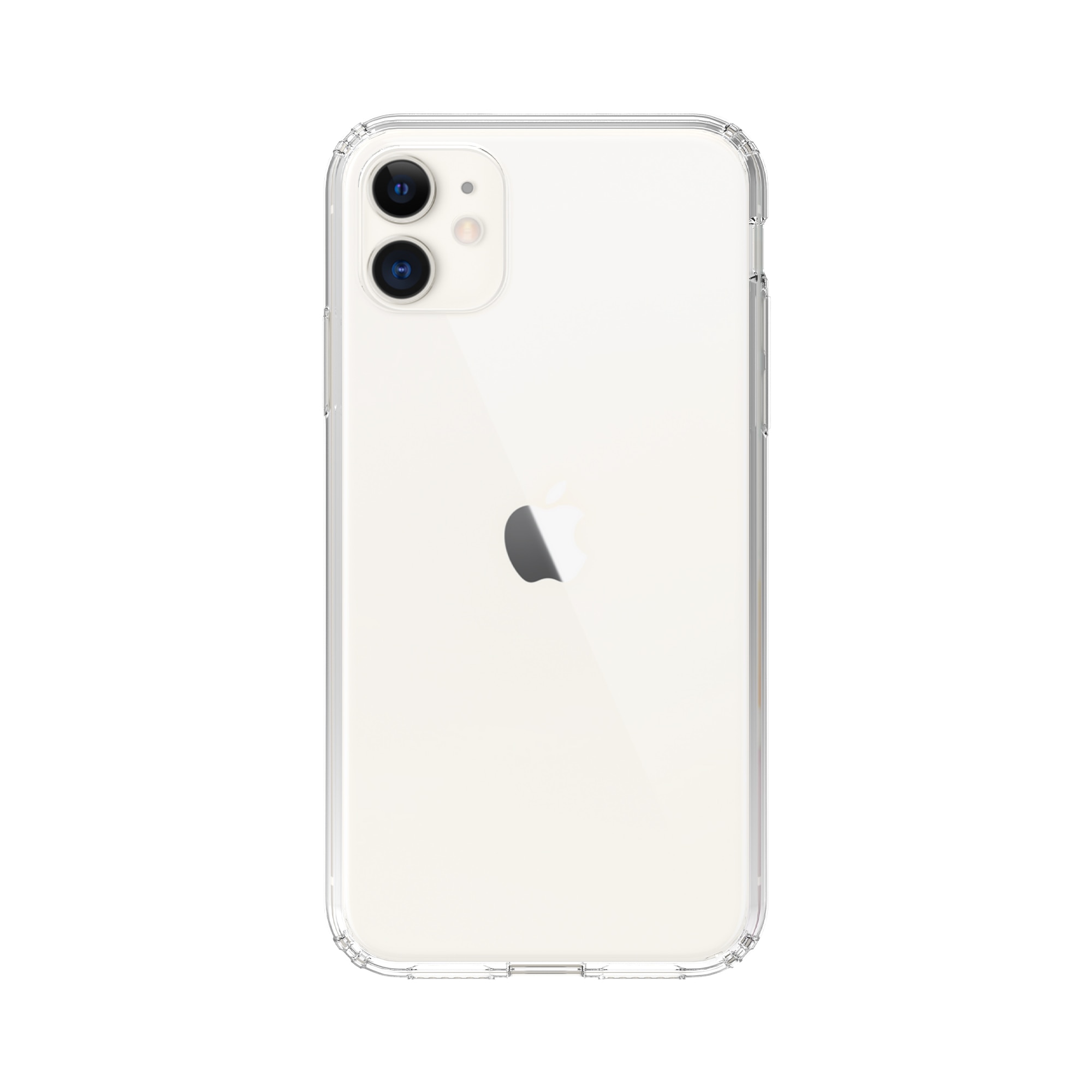 Hybridcover iPhone 11 gennemsigtig