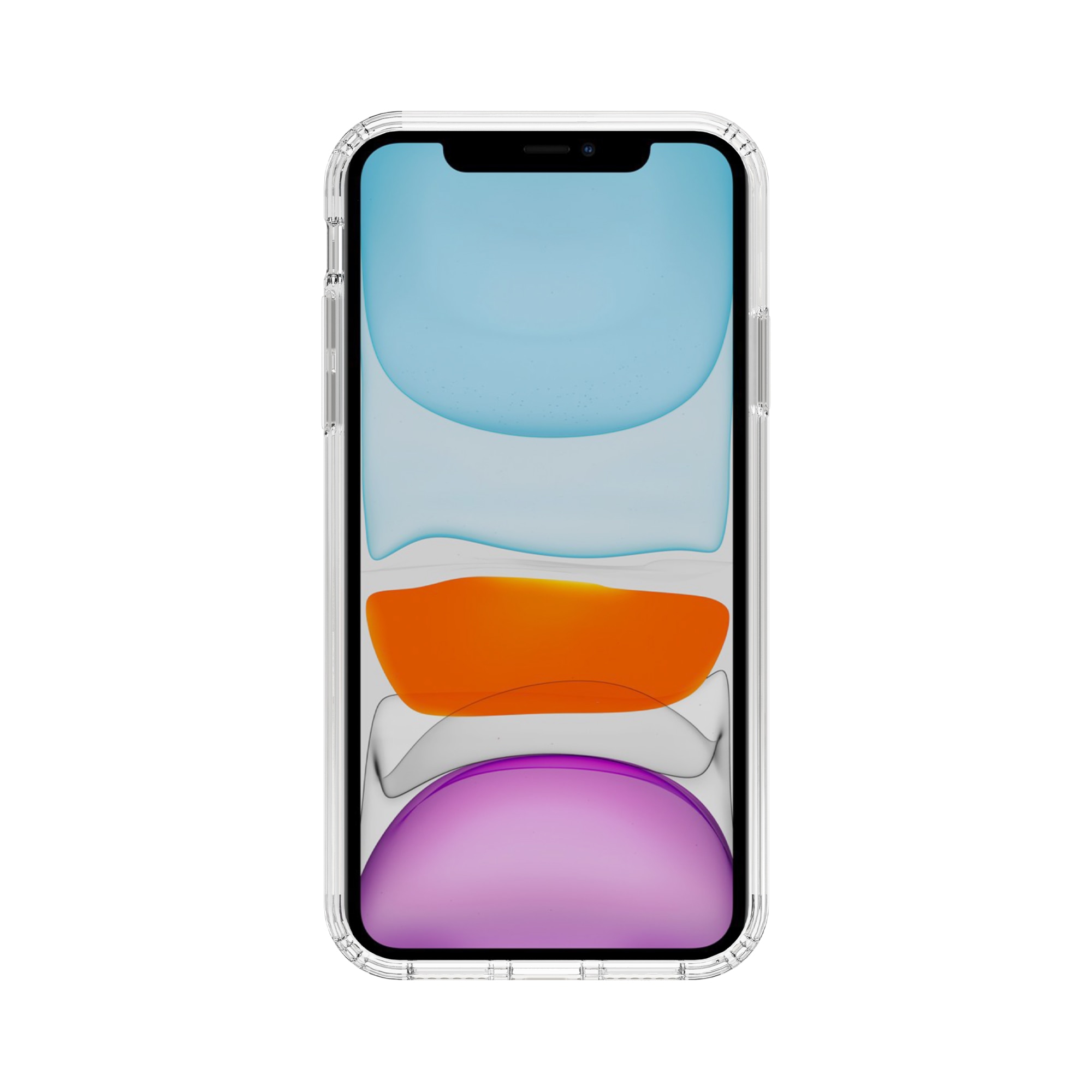 Hybridcover iPhone 11 gennemsigtig