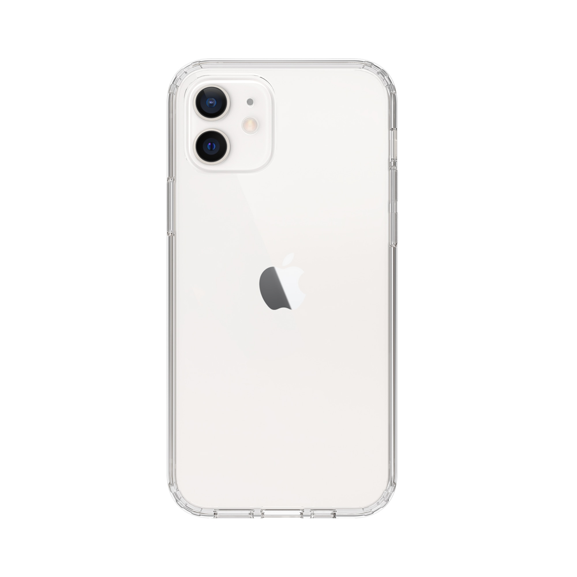 Hybridcover iPhone 12/iPhone 12 Pro Gennemsigtig