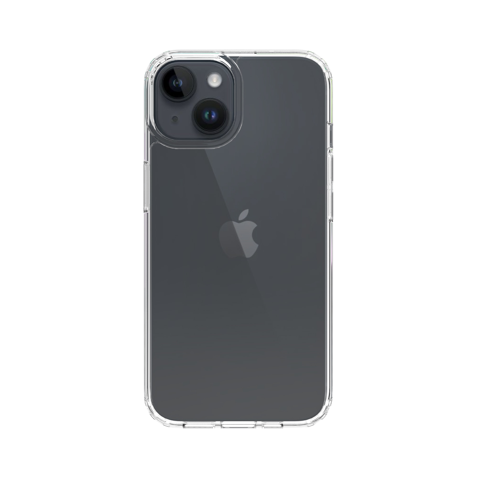 Hybridcover iPhone 14 gennemsigtig