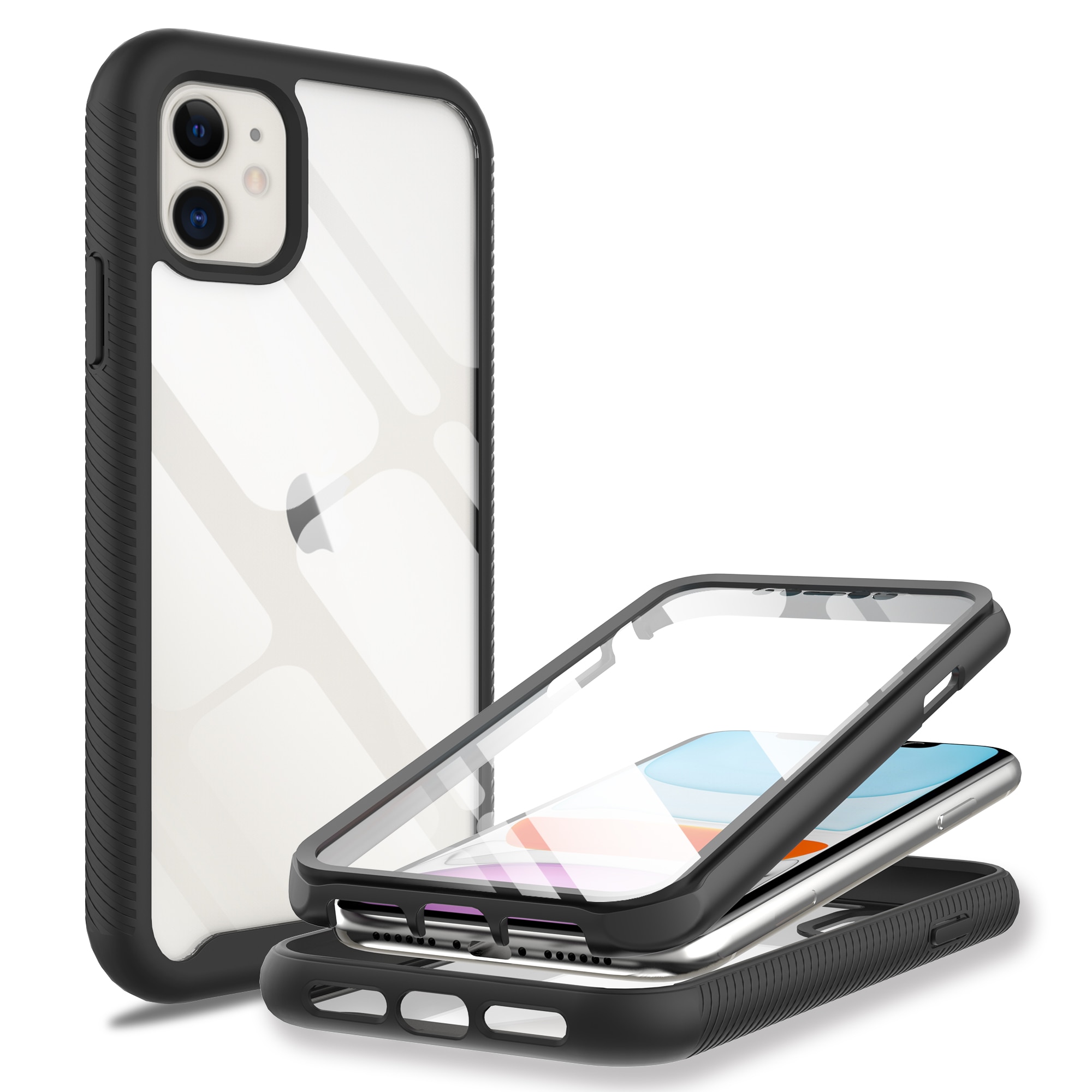 Full Protection Case iPhone 11 Sort