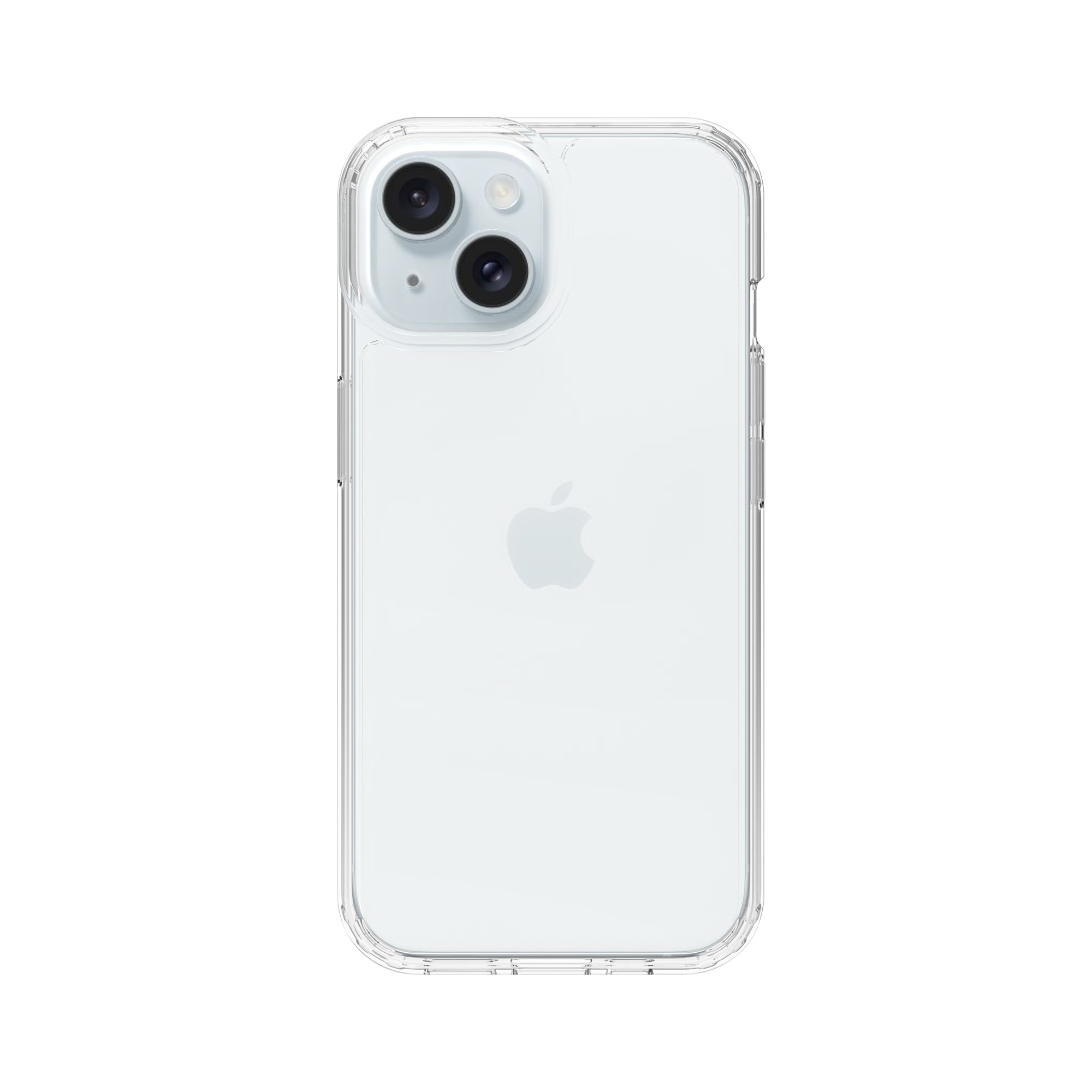 Hybridcover iPhone 15 Plus gennemsigtig