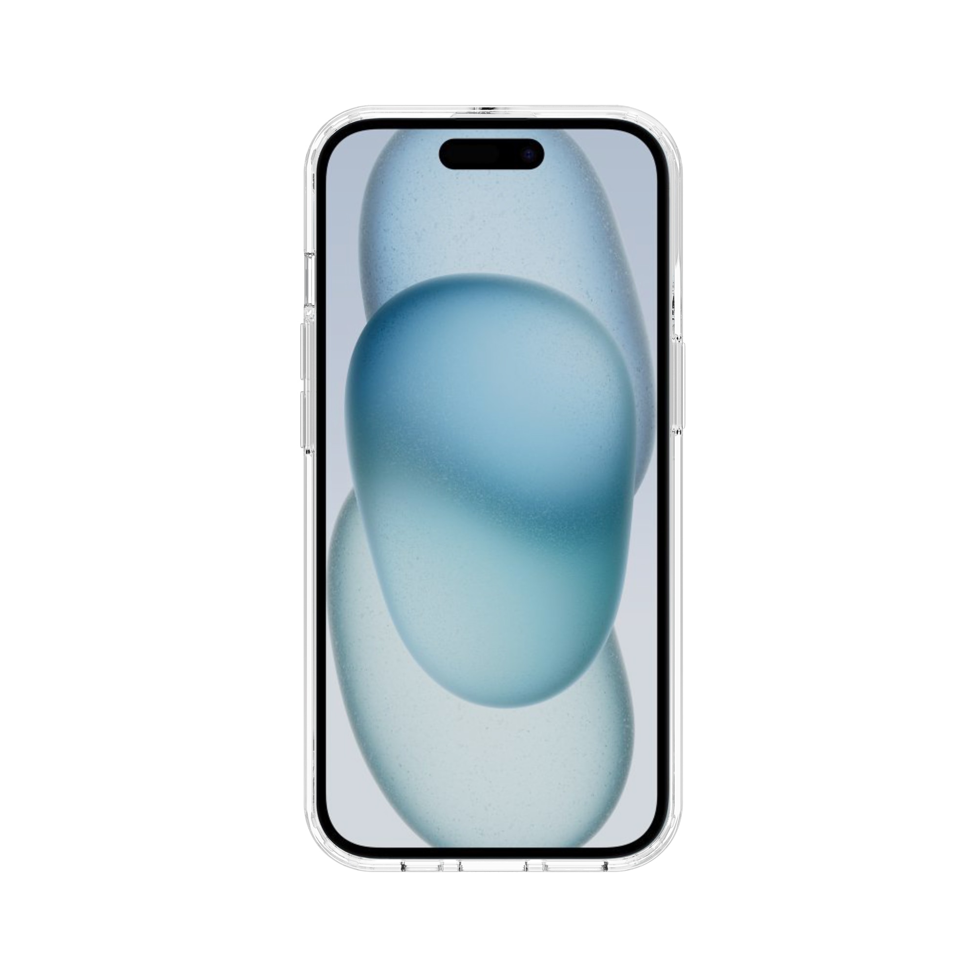 Hybridcover iPhone 15 Plus gennemsigtig