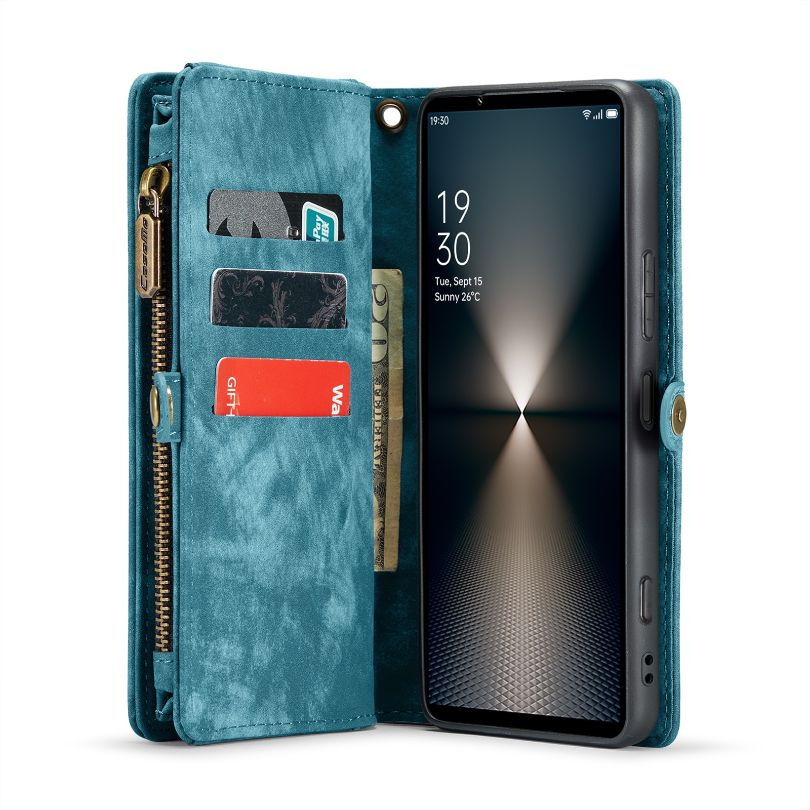 Multi-slot Mobiltaske Sony Xperia 10 VI blå