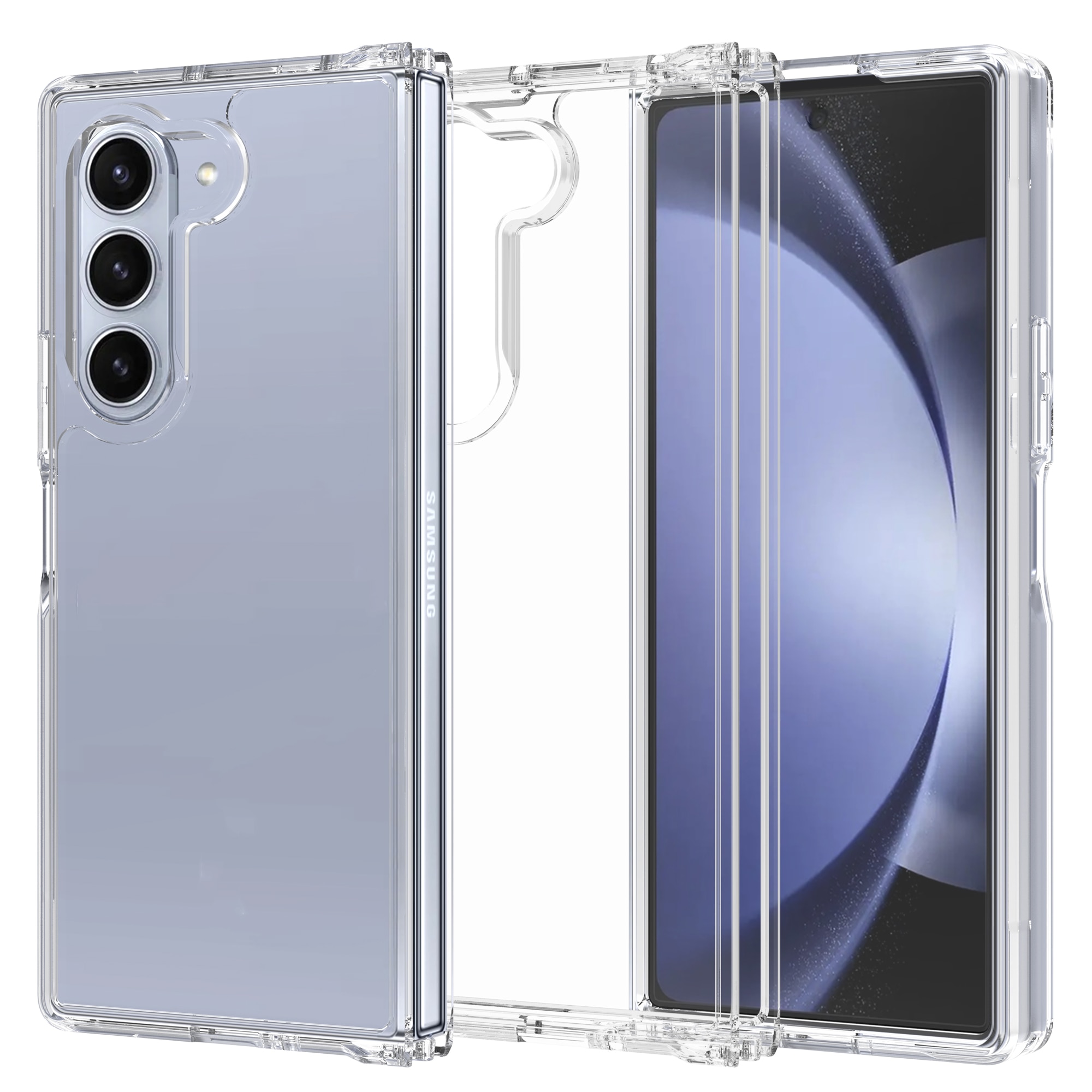 Hybridcover Samsung Galaxy Z Fold 6 gennemsigtig