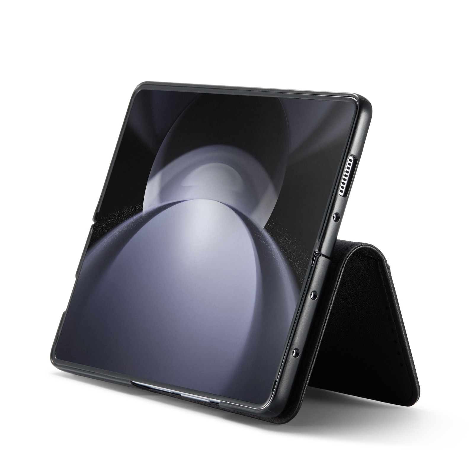 Ægte Læderetui Samsung Galaxy Z Fold 6 sort