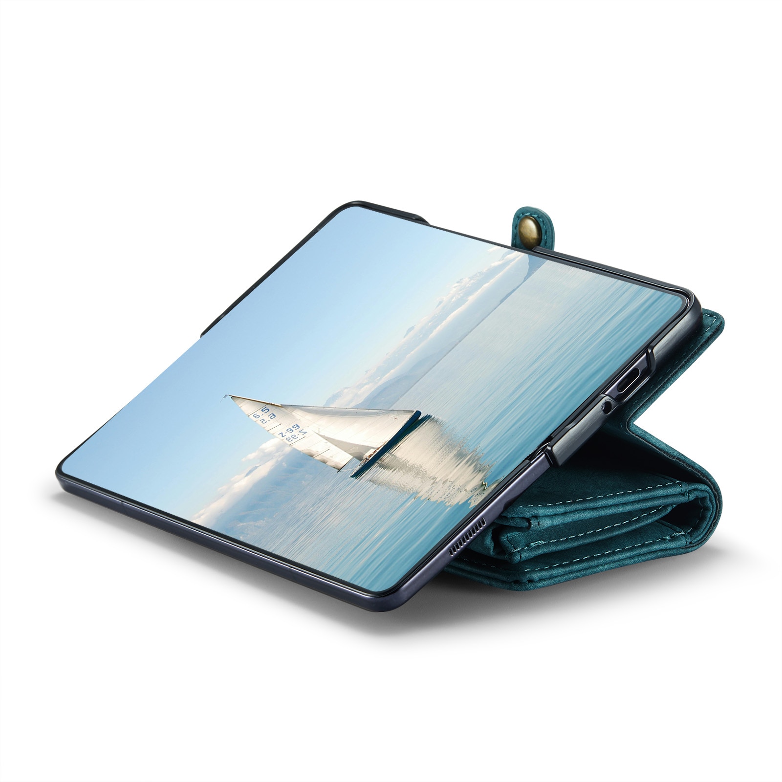 Multi-slot Mobiltaske Samsung Galaxy Z Fold 6 blå