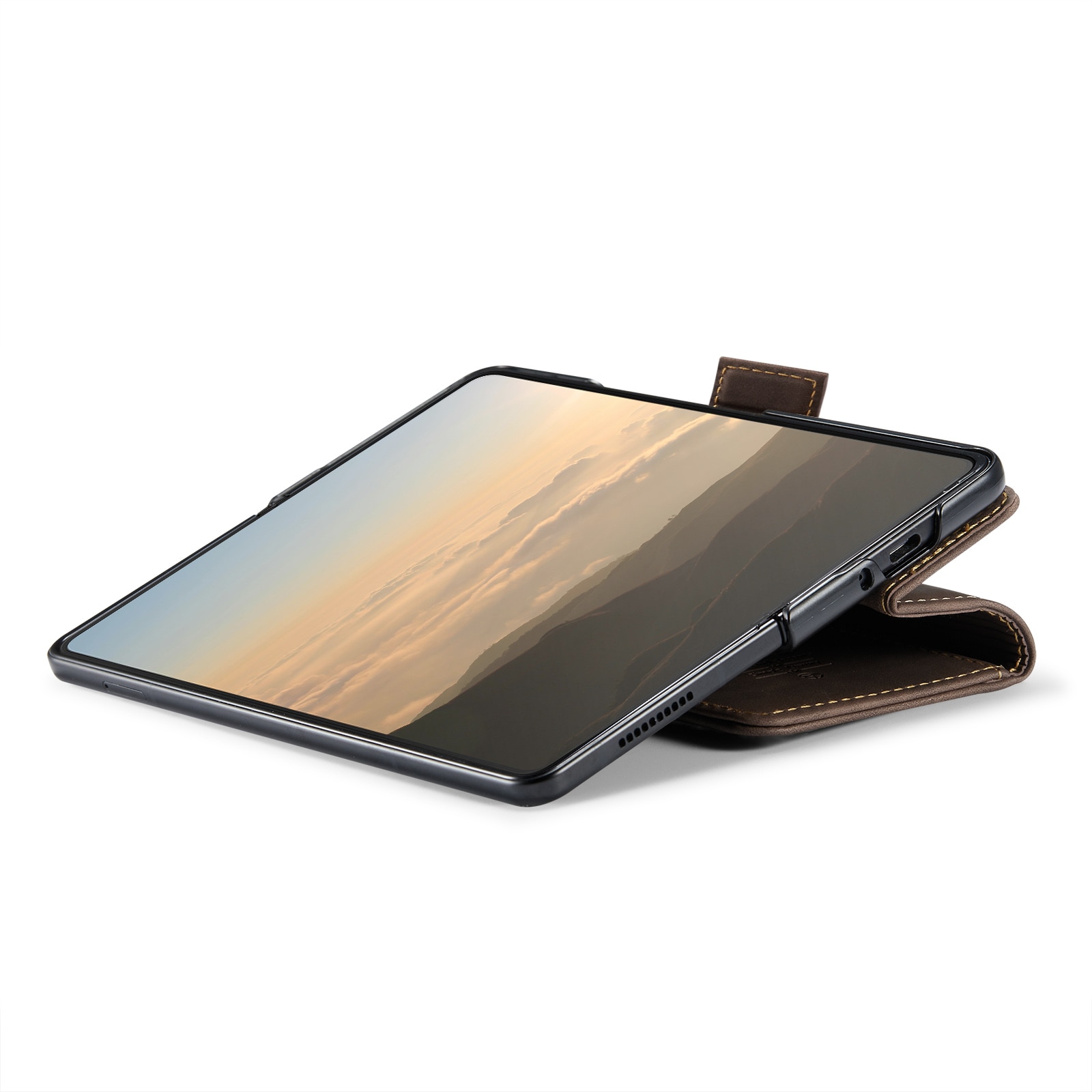 Slim Pung Etui Samsung Galaxy Z Fold 6 brun