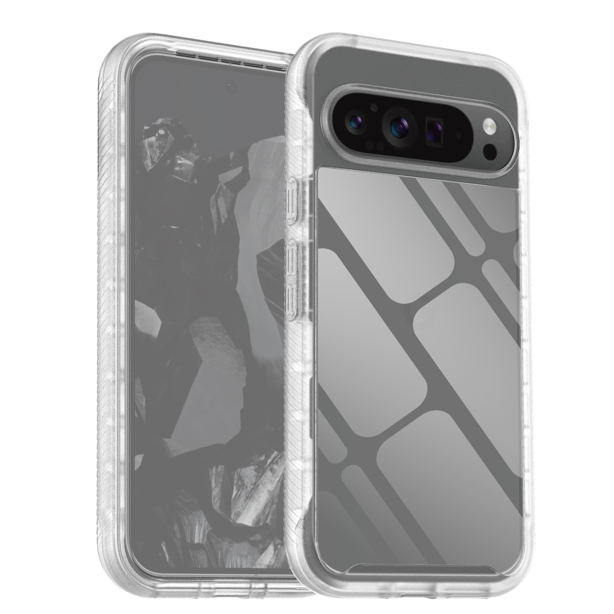 Full Protection Case Google Pixel 9 Pro XL gennemsigtig