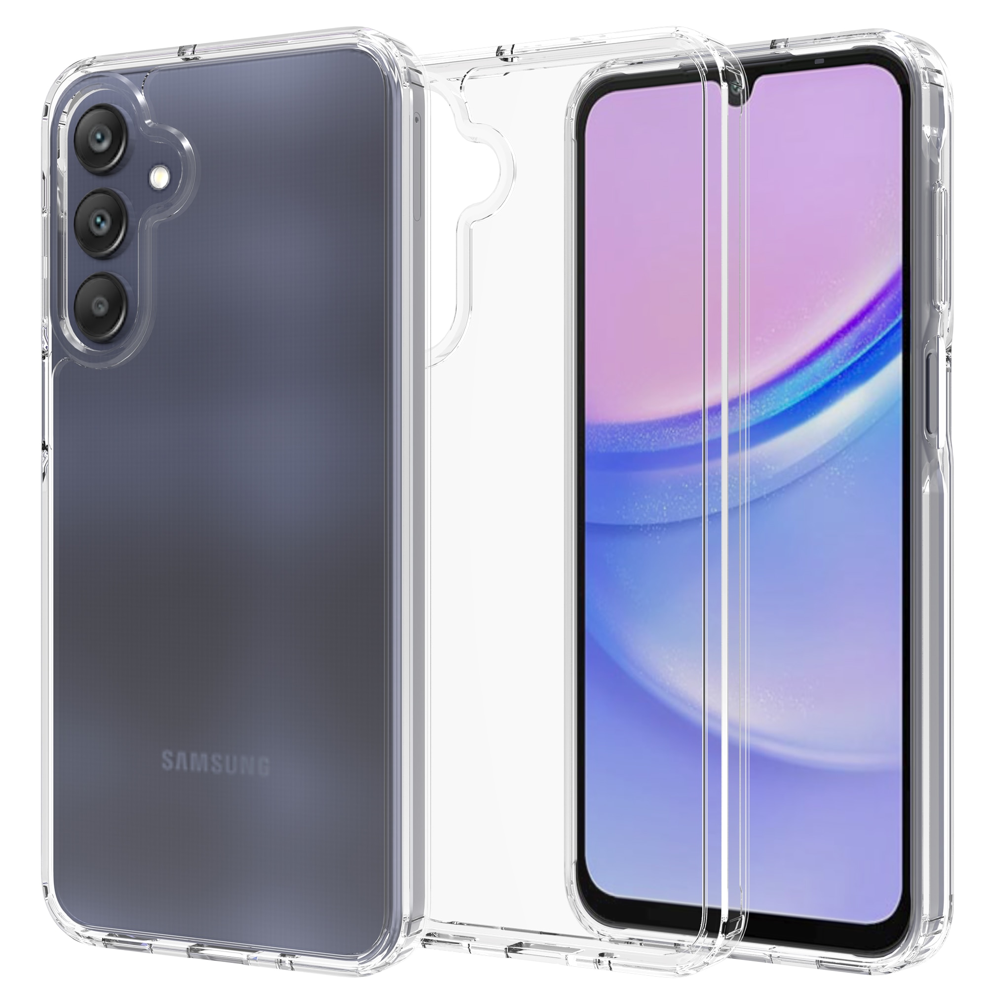 Hybridcover Samsung Galaxy A16 gennemsigtig