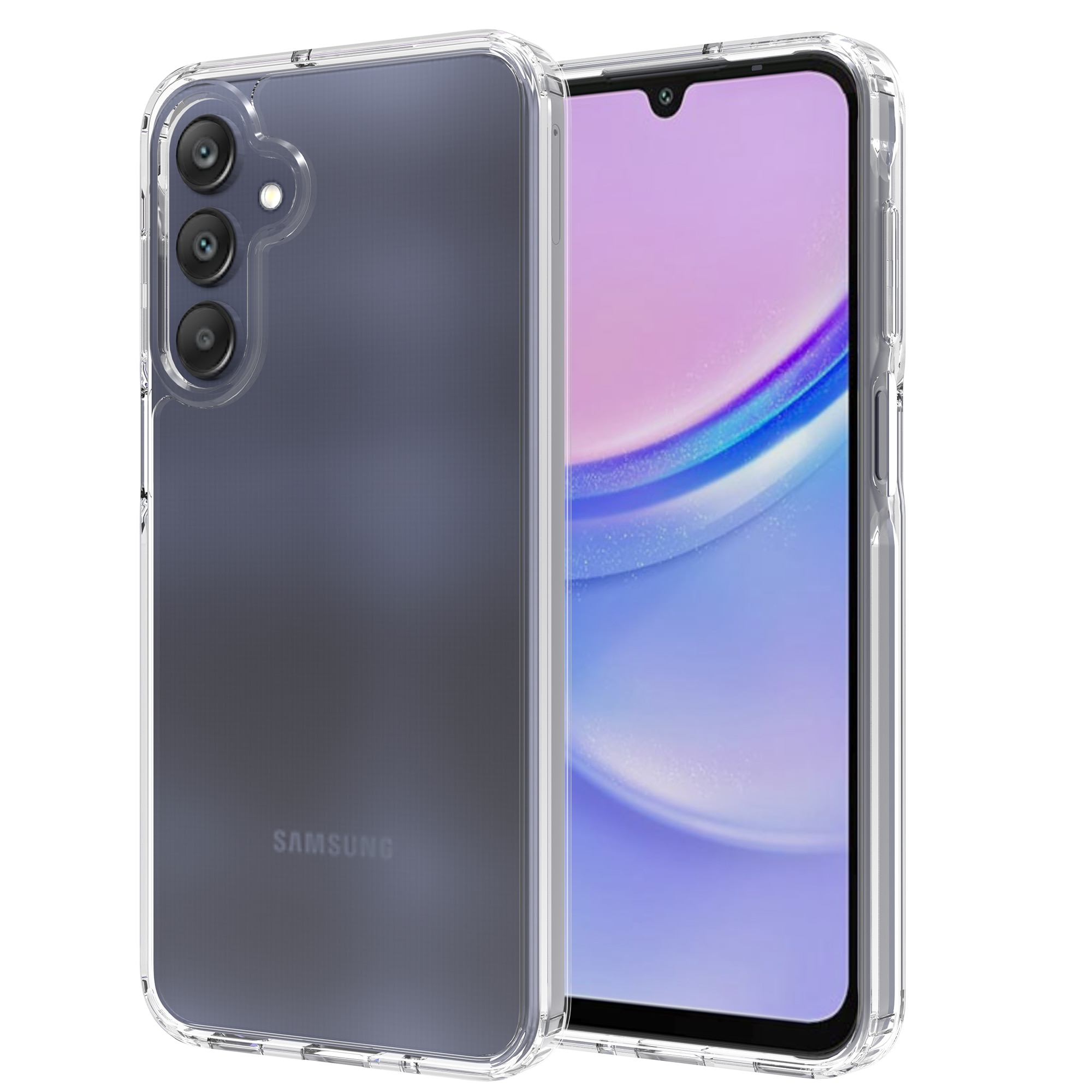 Hybridcover Samsung Galaxy A16 gennemsigtig