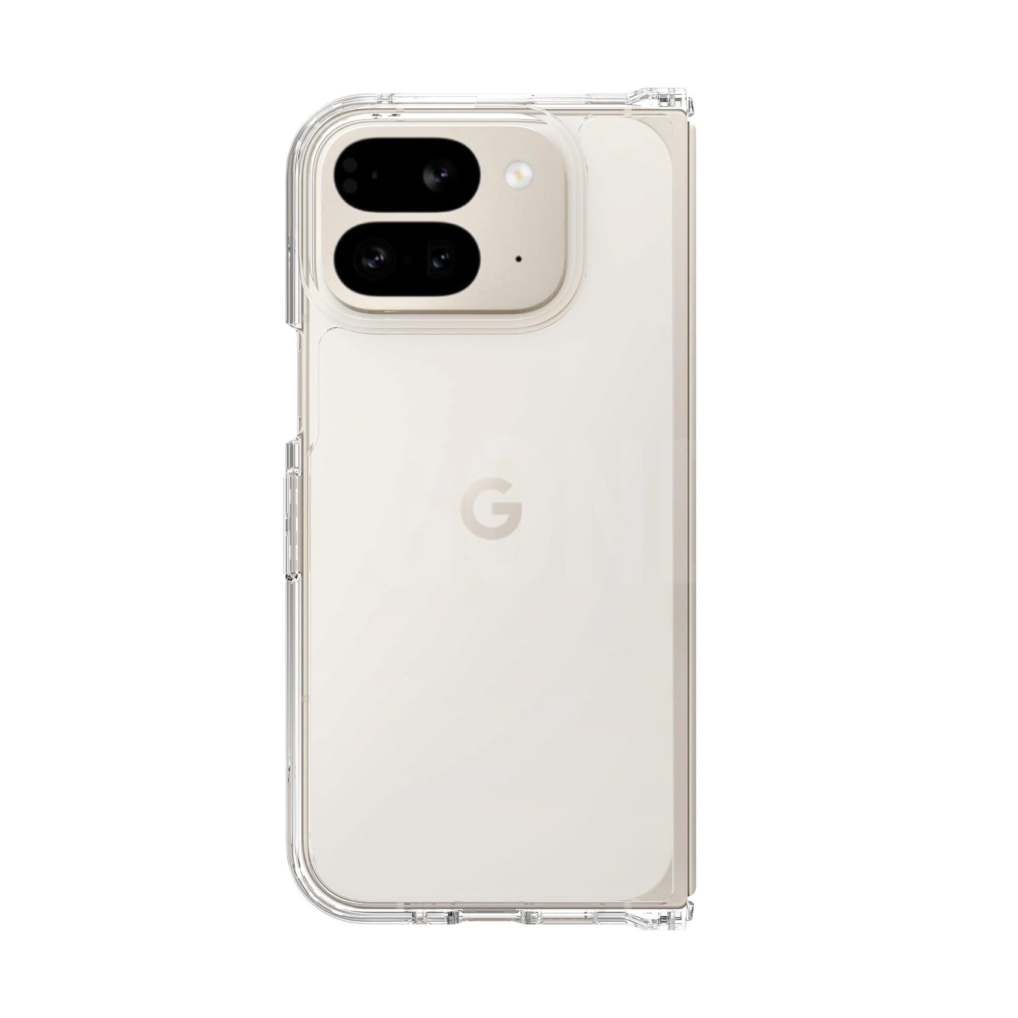 Hybridcover Google Pixel 9 Pro Fold gennemsigtig