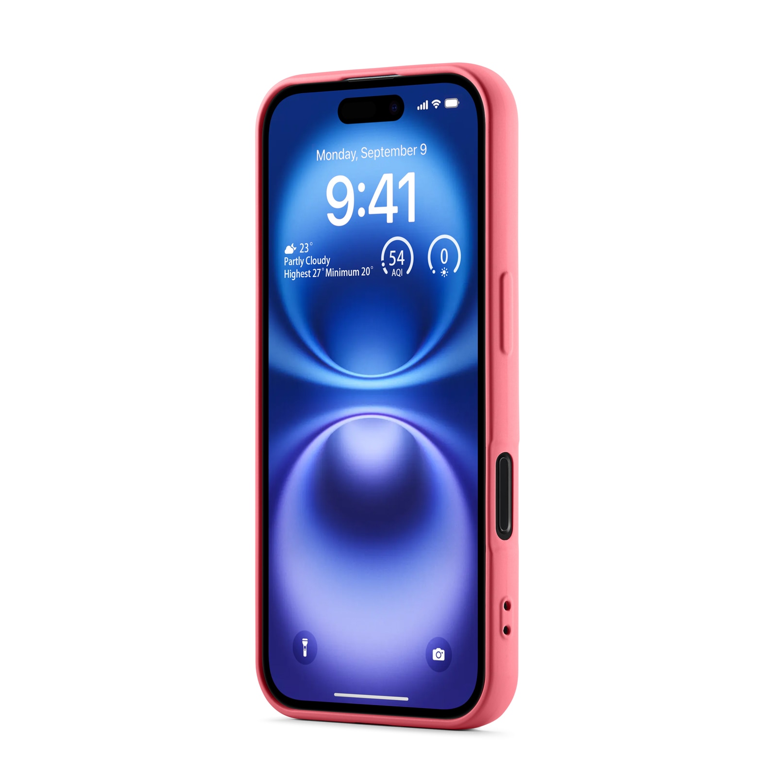 Stødsikker Cover TPU iPhone 16 Cerise