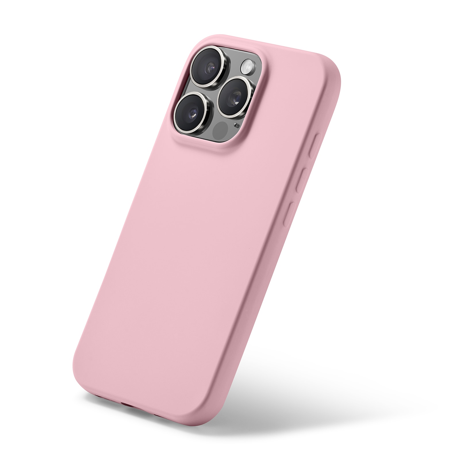 TPU Cover iPhone 16 Pro Lyserød