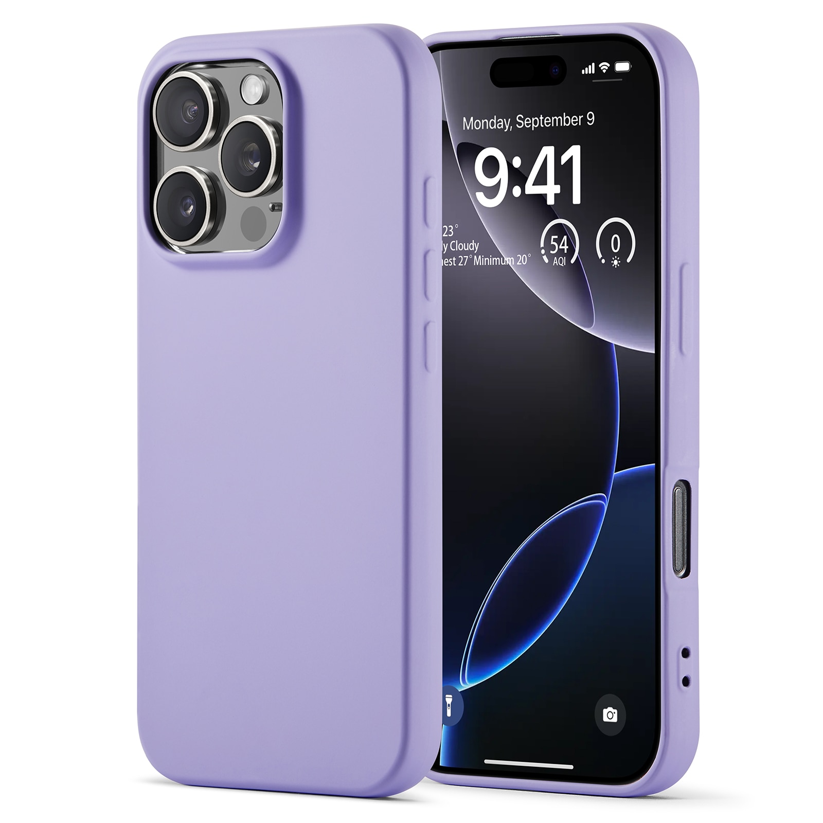 TPU Cover iPhone 16 Pro Lilla