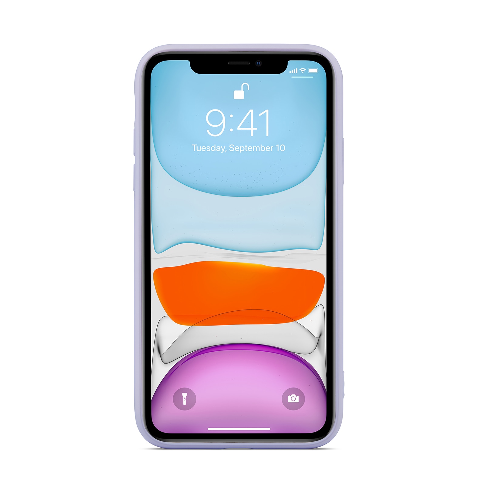 TPU Cover iPhone 11 lila