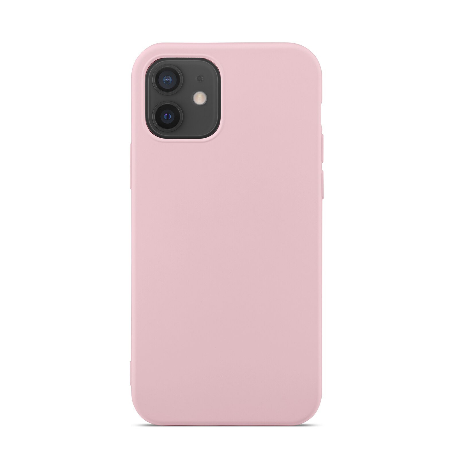 TPU Cover iPhone 12/iPhone 12 Pro Lyserød