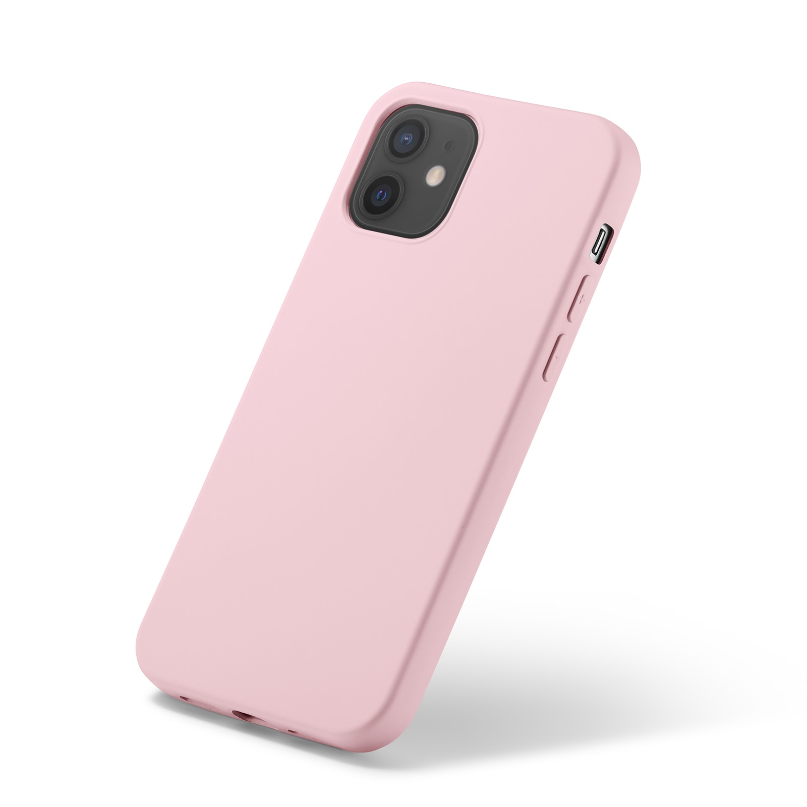 TPU Cover iPhone 12/iPhone 12 Pro lyserød