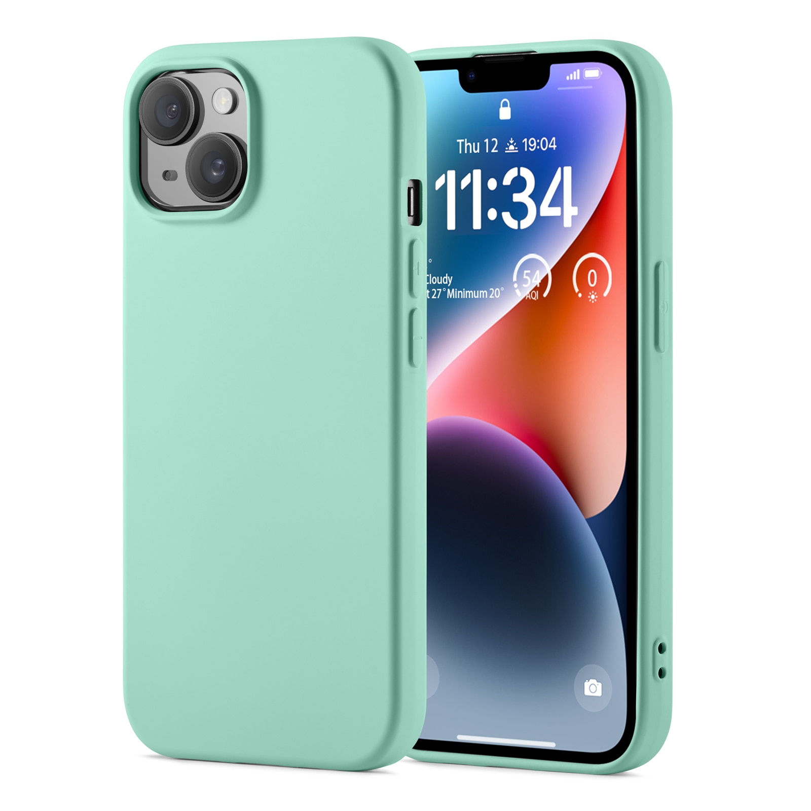 TPU Cover iPhone 13 Grøn