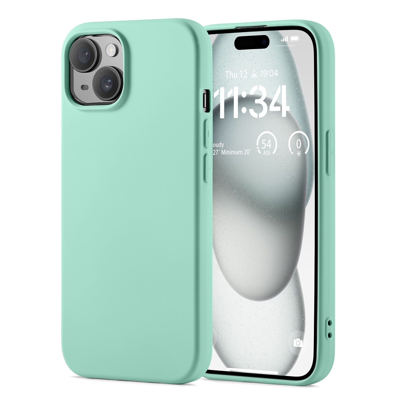 TPU Cover iPhone 14 grøn