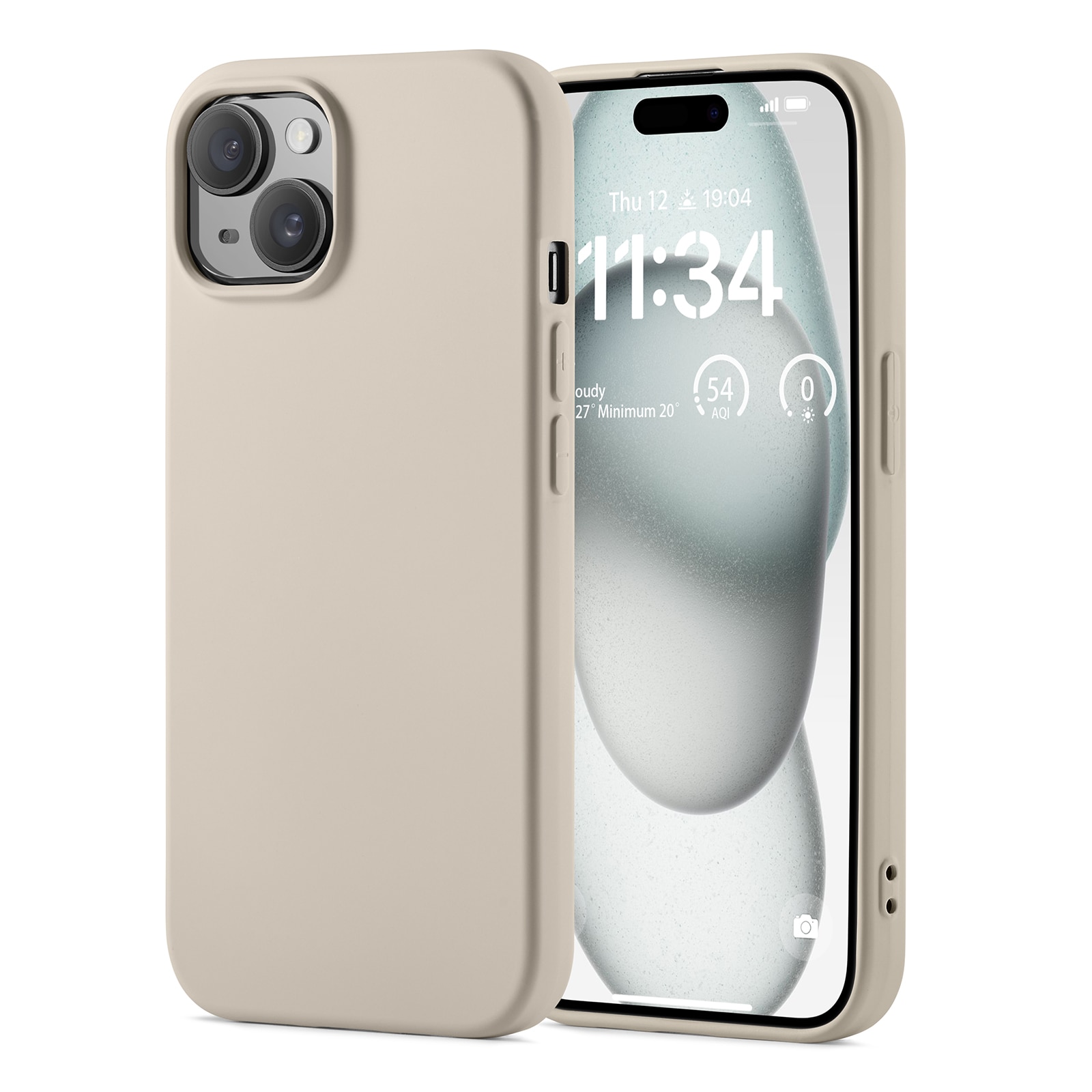 TPU Cover iPhone 14 beige