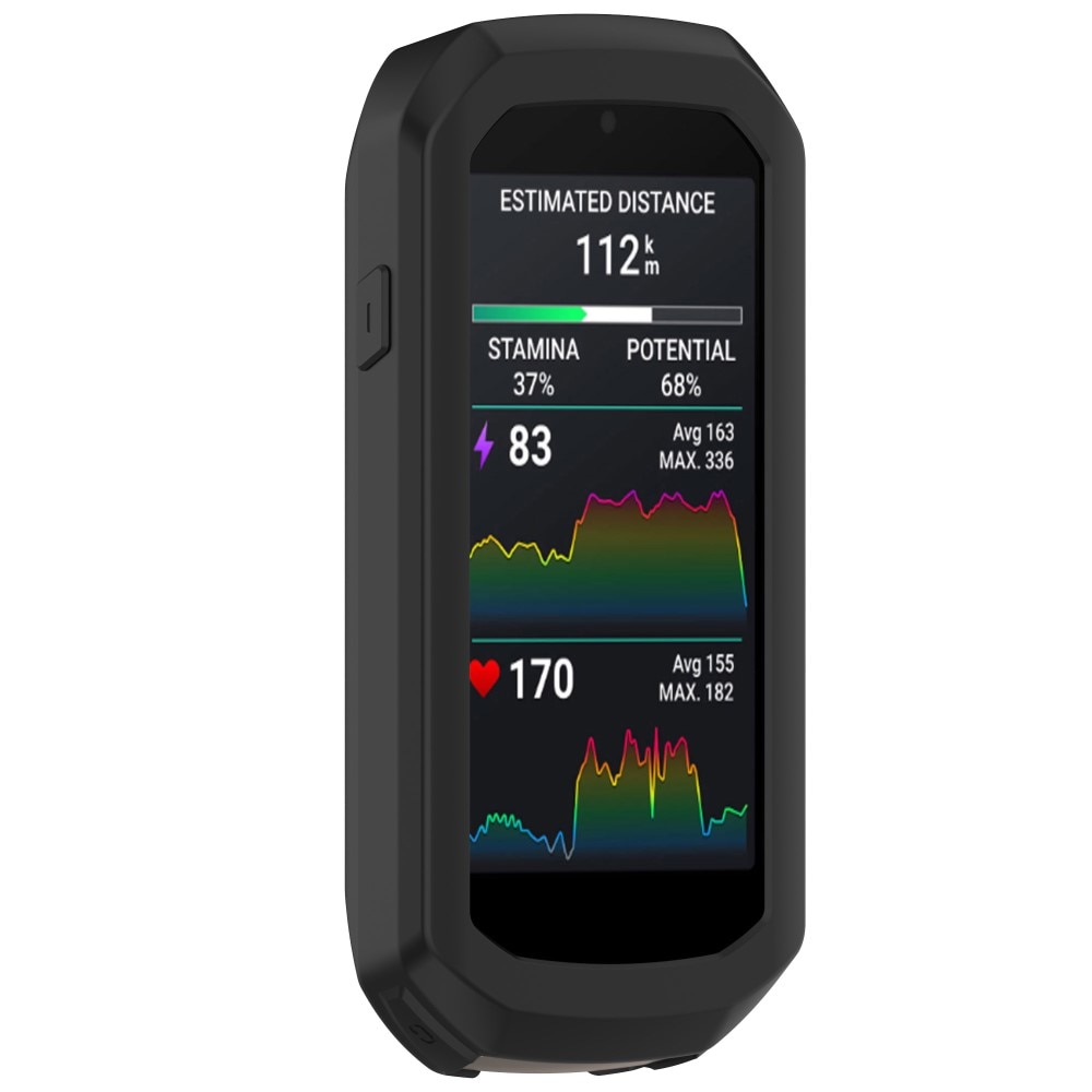 Silikonecover Garmin Edge 1050 sort