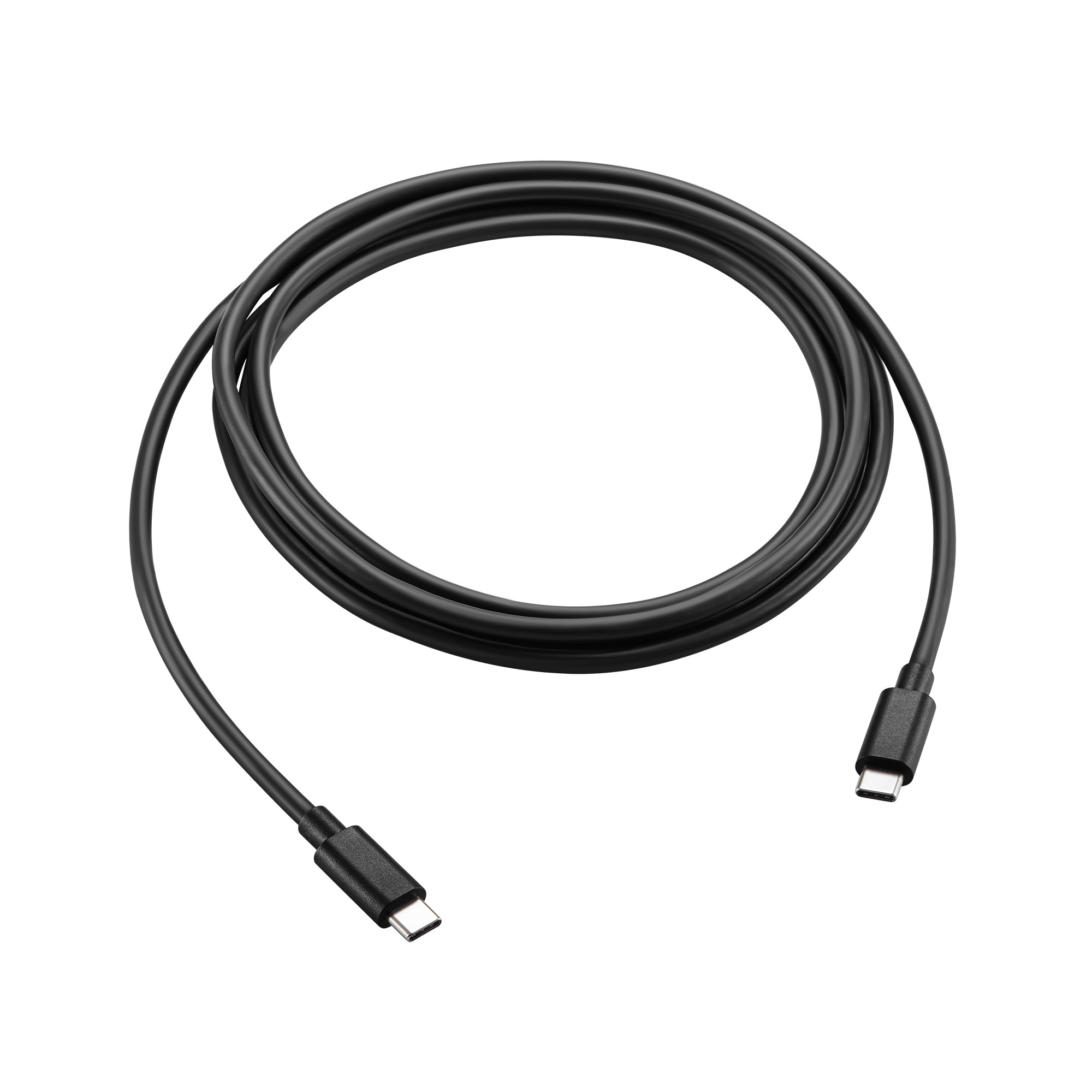 USB-C til USB-C-opladerkabel 2m sort